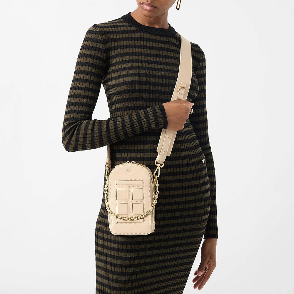 Ted 1942 Mini Door Bag, Ivory