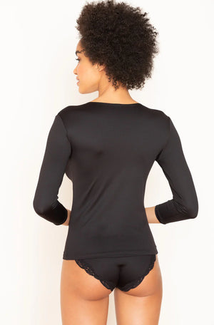 Only Hearts Delicious 3/4 Sleeve Crew Neck, Available in 4 Colors
