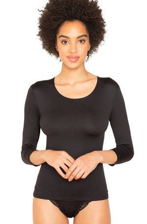 Only Hearts Delicious 3/4 Sleeve Crew Neck, Available in 4 Colors