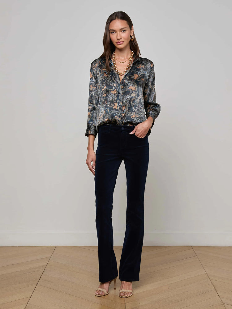 L'Agence Dani 3/4 Sleeve Blouse