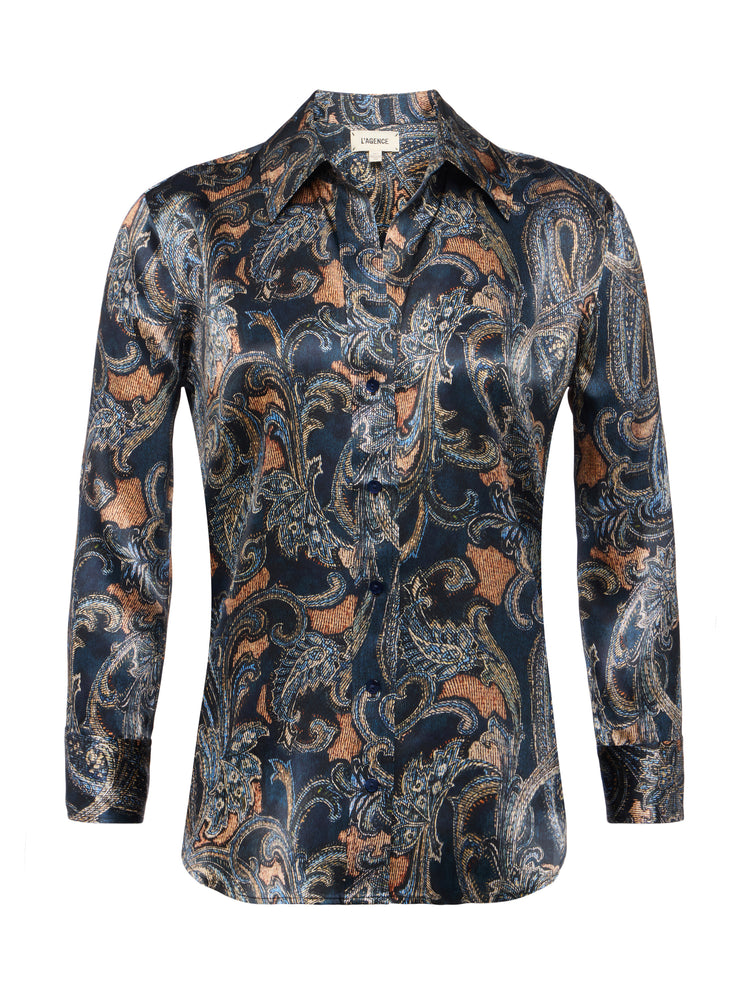 L'Agence Dani 3/4 Sleeve Blouse