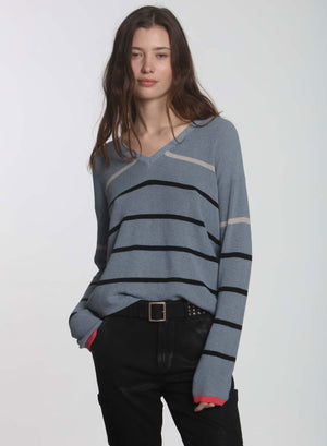 LABEL + thread Ainsley Stripe Sweater