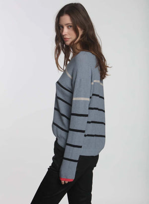 LABEL + thread Ainsley Stripe Sweater