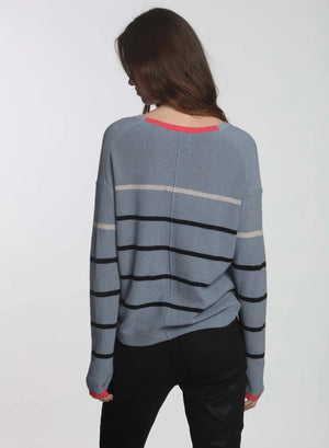 LABEL + thread Ainsley Stripe Sweater