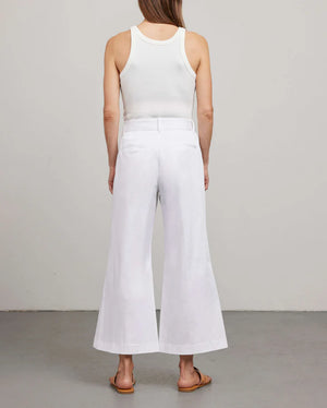 Phoebe Jon Aria Cropped Pant in Cotton Twill, Available in 2 Colors