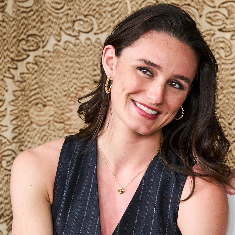 Capucine de Wulf Berry Clover Station Necklace