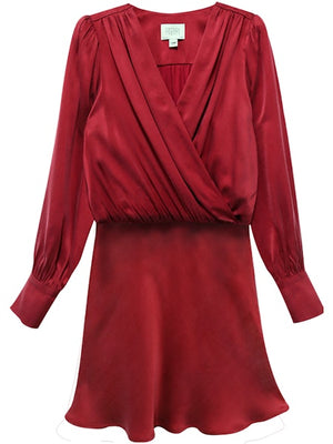 Fifteen Twenty Denise Drape Front Dress