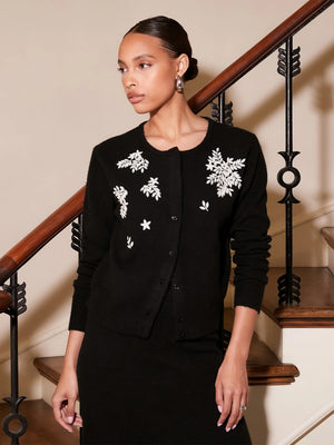 Fifteen Twenty Bree Embellished Cardigan - Final Sale