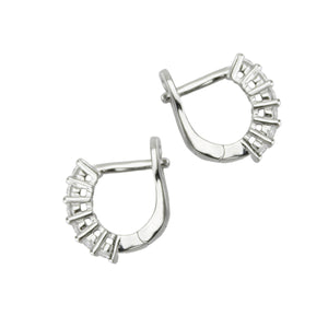 Artizan Joyeria The Prong Hoops, Available in 2 Colors