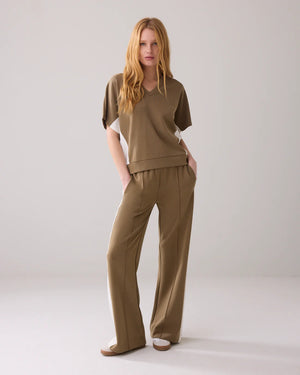 Summum Soft Scuba Wide Leg Pant