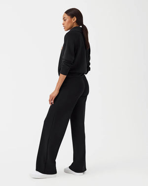 Spanx AirEssentials Wide Leg Pant, Very Black