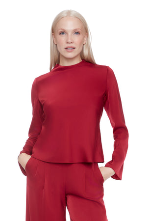 iltm (i love tyler madison) Lindsay Satin Bell Sleeve Top