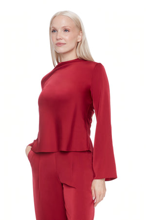iltm (i love tyler madison) Lindsay Satin Bell Sleeve Top