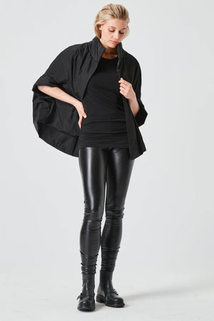 Planet by Lauren G Chic Cape, Black