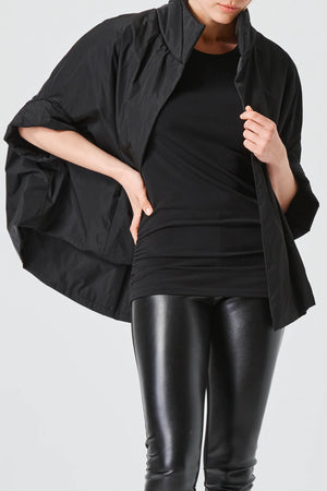Planet by Lauren G Chic Cape, Black