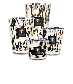 Baobab Collection Scented Candle, Pearls Black