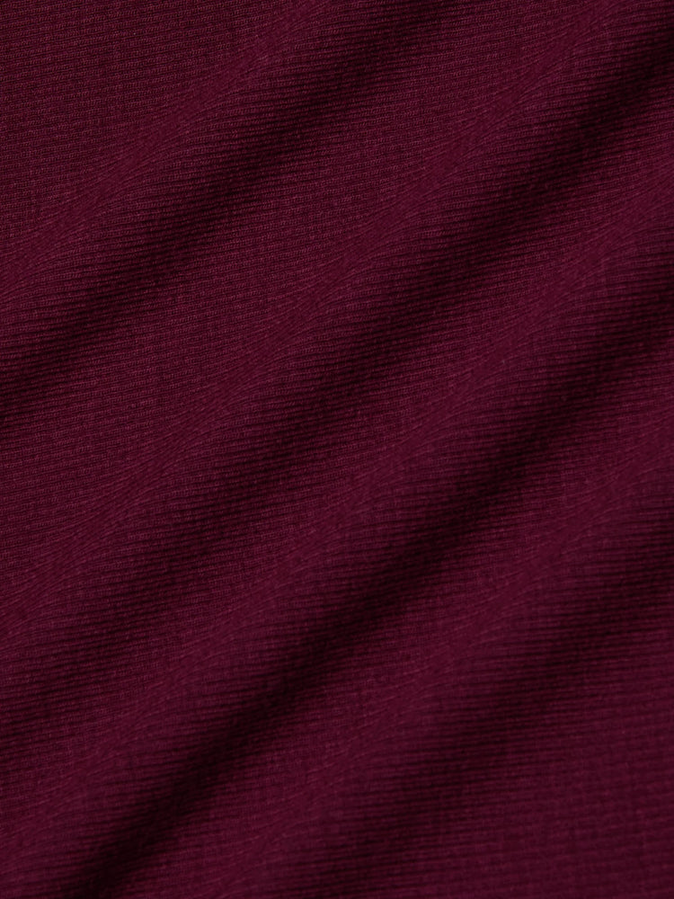 L'Agence Ressi Short Sleeve Crew Neck Tee, Dark Port