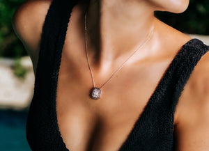 Corielle Lauren Diamond Pendant Necklace