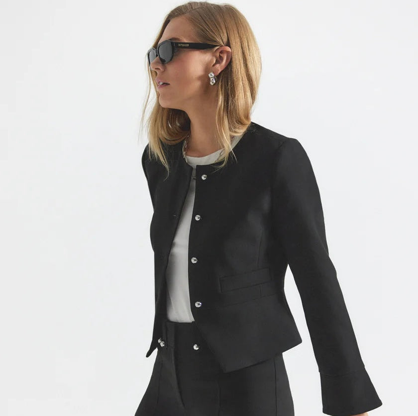 Derek Lam 10 Crosby Elizabeth Peplum Jacket