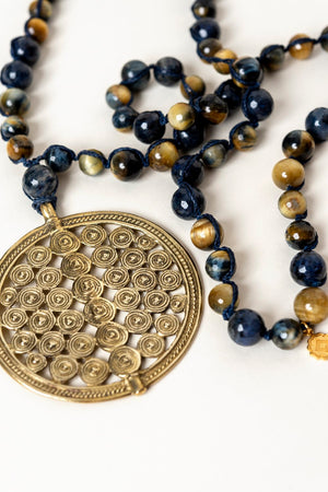 Brigitte Regula The Harvest Moon Necklace, Available in 2 Colors