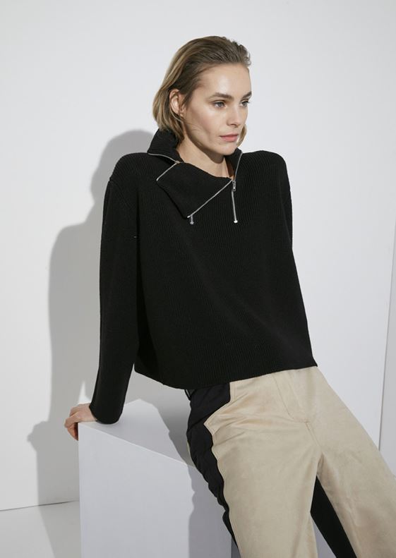 Pier Antonio Gaspari Double Zipper Turtleneck