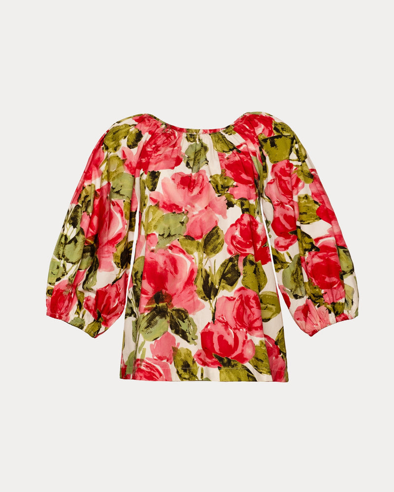 Frances Valentine Bliss Top Pretty Peonies