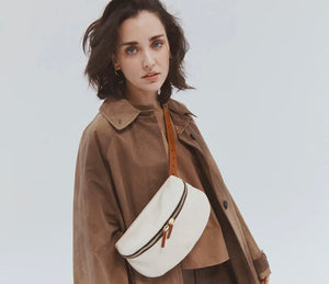 Herbert Frere Soeur La Grande Lili Adria Handbag, Camel/Lamb
