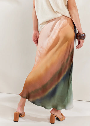 Summum Faded Print Skirt