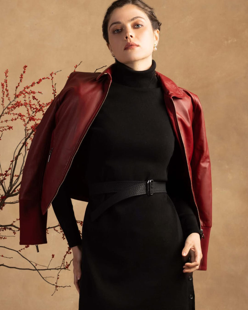 Anatomie Dill Jacket, Crimson