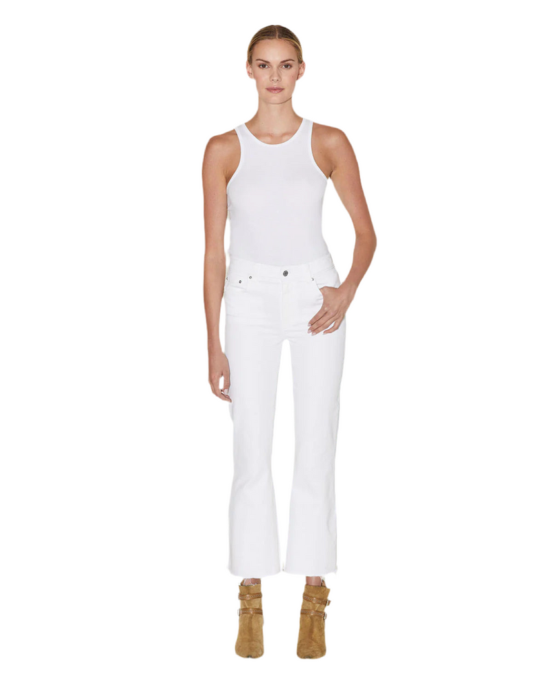 Le Jean Belle Crop Flare Jeans - Final Sale