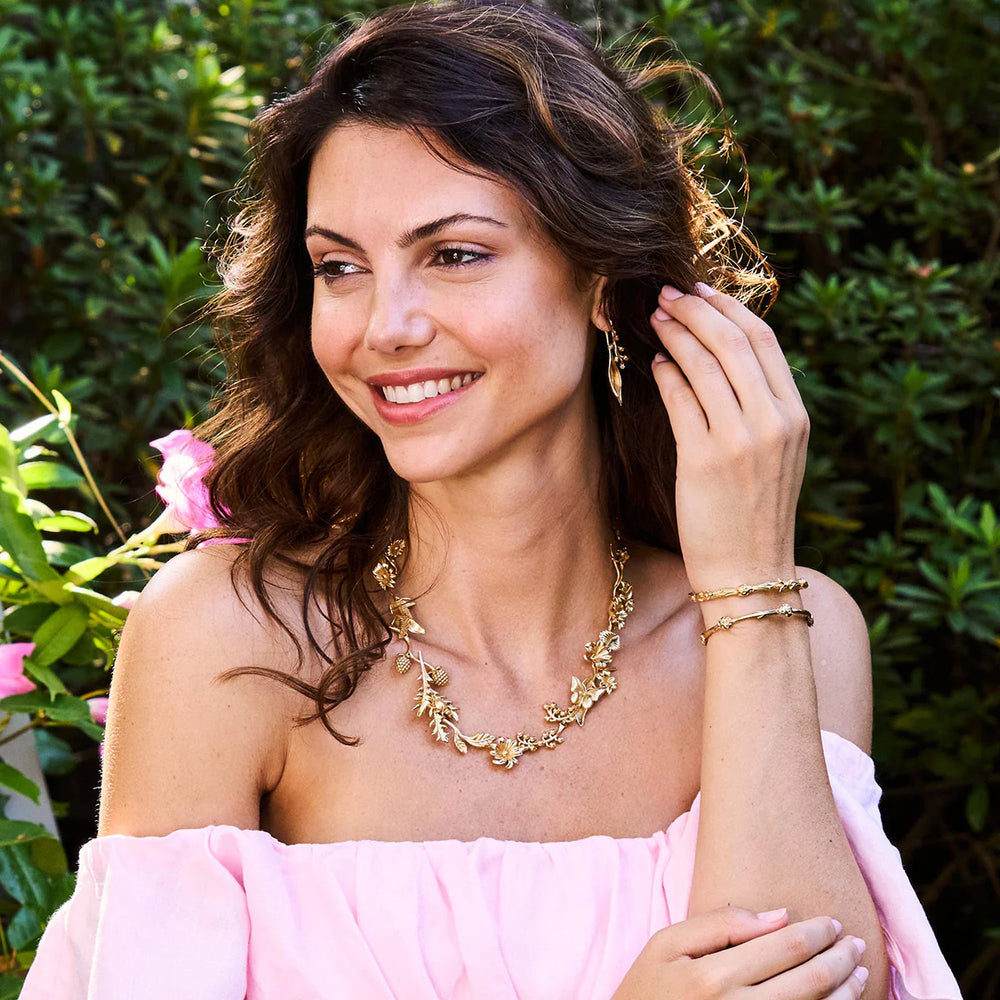 Capucine de Wulf Meadow Lily of the Valley Convertible Earrings