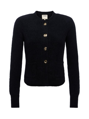 L'Agence Melissa Knit Flare Cardigan