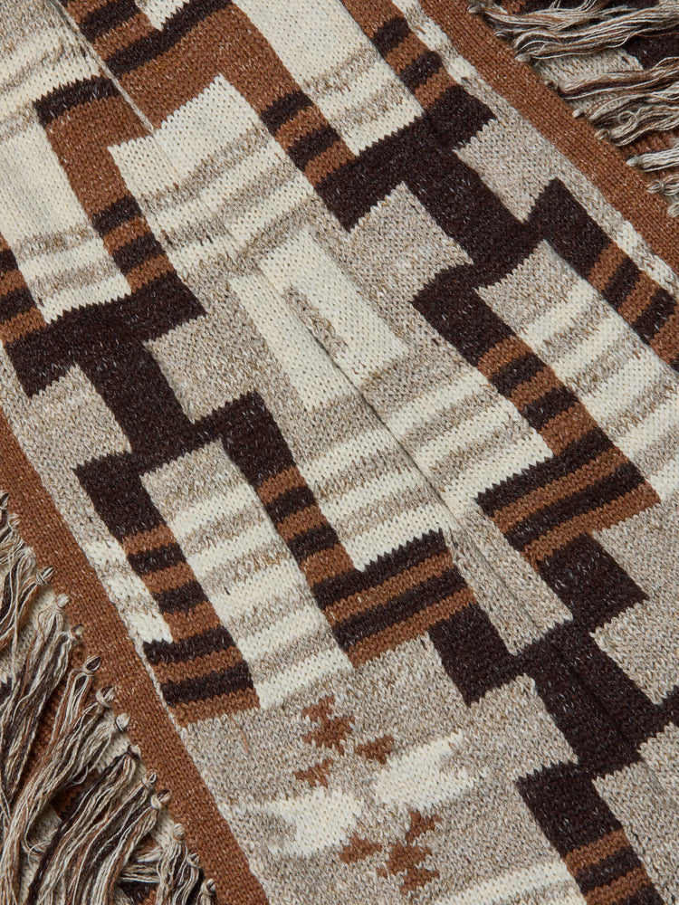 L'Agence Jair Jacquard Fringe Cardigan