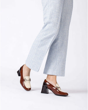 Wonders Cayetana Block Heel Loafer