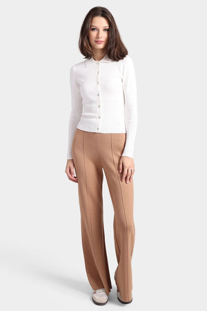 Minnie Rose Long Sleeve Shirt with Ribbed Details