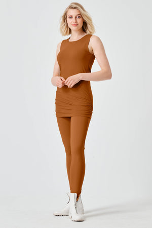 Planet by Lauren G Ruched Tank