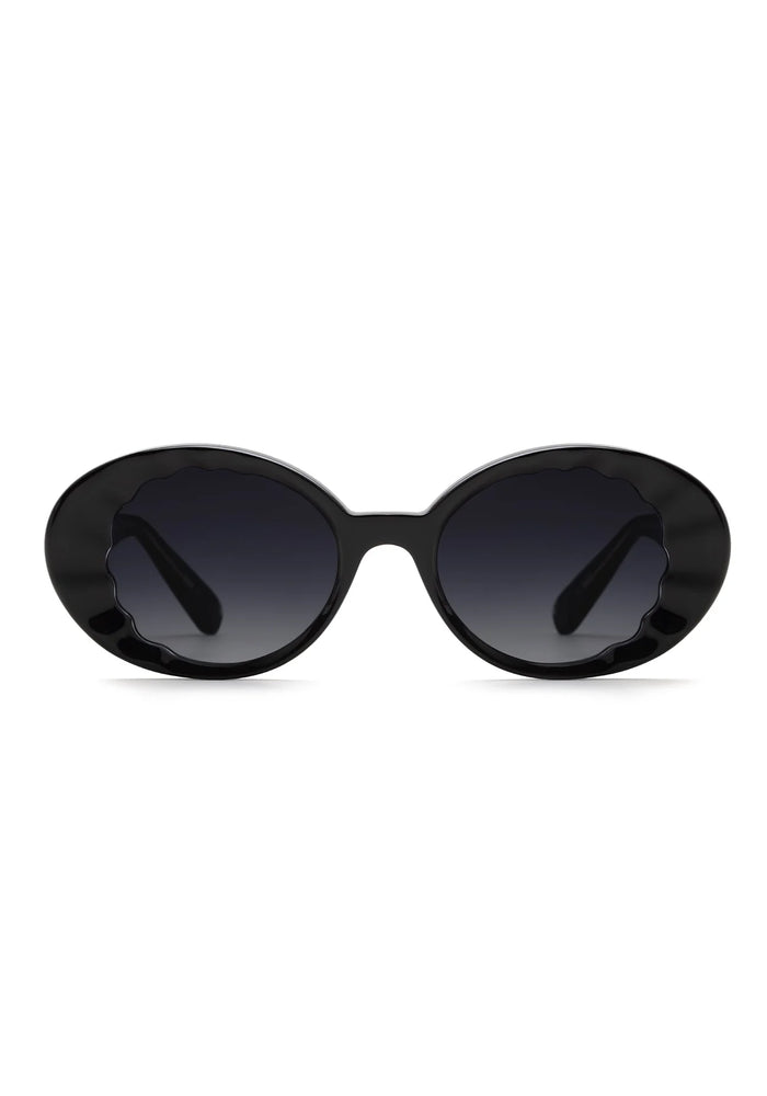 
            
                Load image into Gallery viewer, Krewe Alixe Black + Black Crystal Sunglasses
            
        