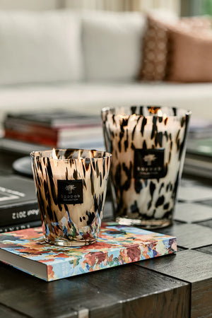 Baobab Collection Scented Candle, Pearls Black