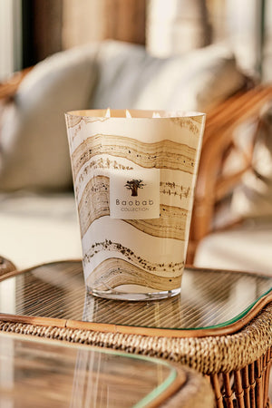 Baobab Collection Scented Candle, Sand Siloli