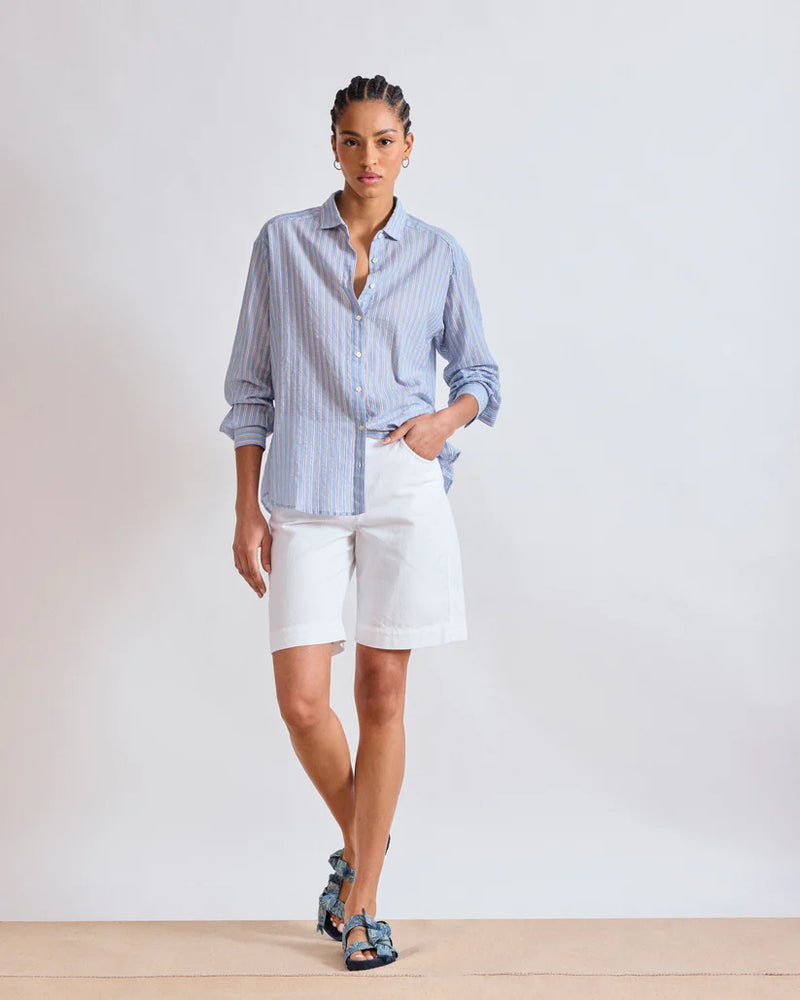 Hartford Sacha Cotton Twill Bermuda Shorts