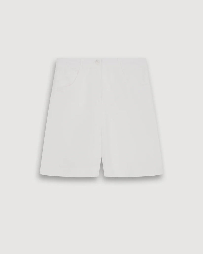 Hartford Sacha Cotton Twill Bermuda Shorts