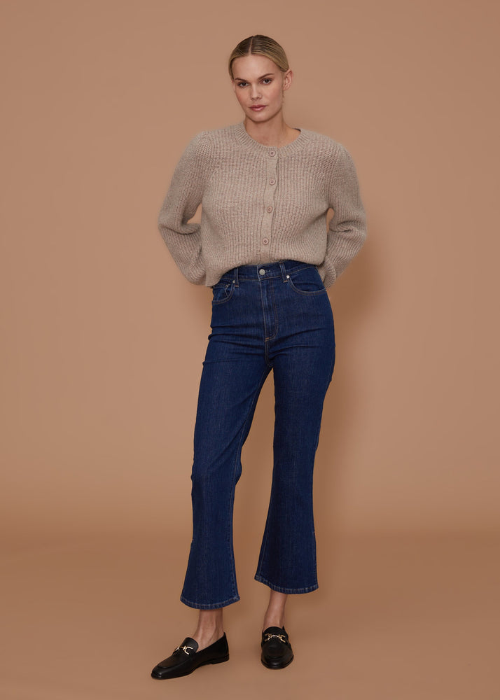 Le Jean Stella Crop Flare