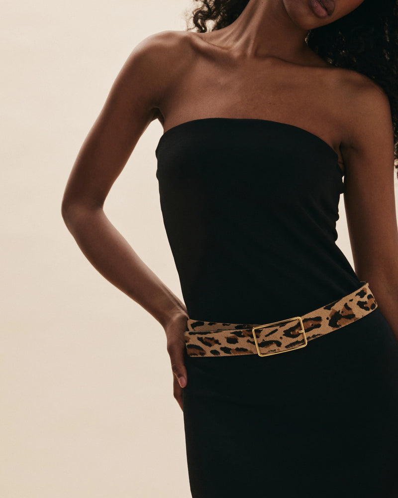 B-Low The Belt Milla Calf-Hair Belt