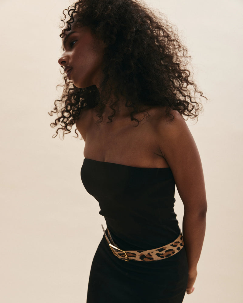 B-Low The Belt Milla Calf-Hair Belt