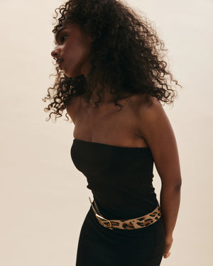 B-Low The Belt Milla Calf-Hair Belt