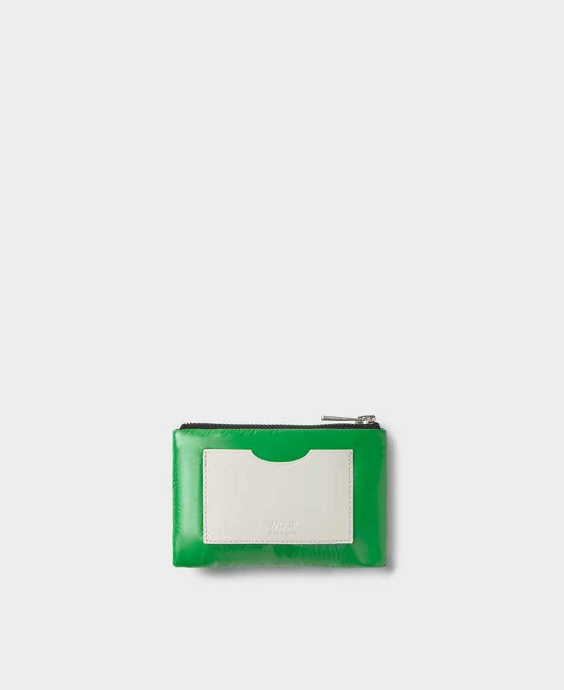 WOUF Glossy Wallet, Basil