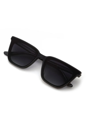 
            
                Load image into Gallery viewer, Krewe Bowery Nylon Black + Black Crystal Sunglasses
            
        