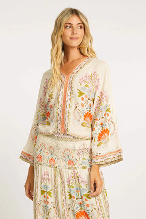 Caballero Mandolin Vintage Floral Top
