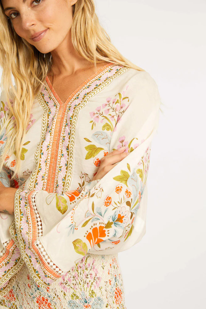 Caballero Mandolin Vintage Floral Top