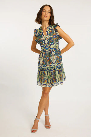 Caballero Emmeline Wildcat Tapestry Dress